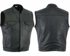 Motorbike-leather-vest